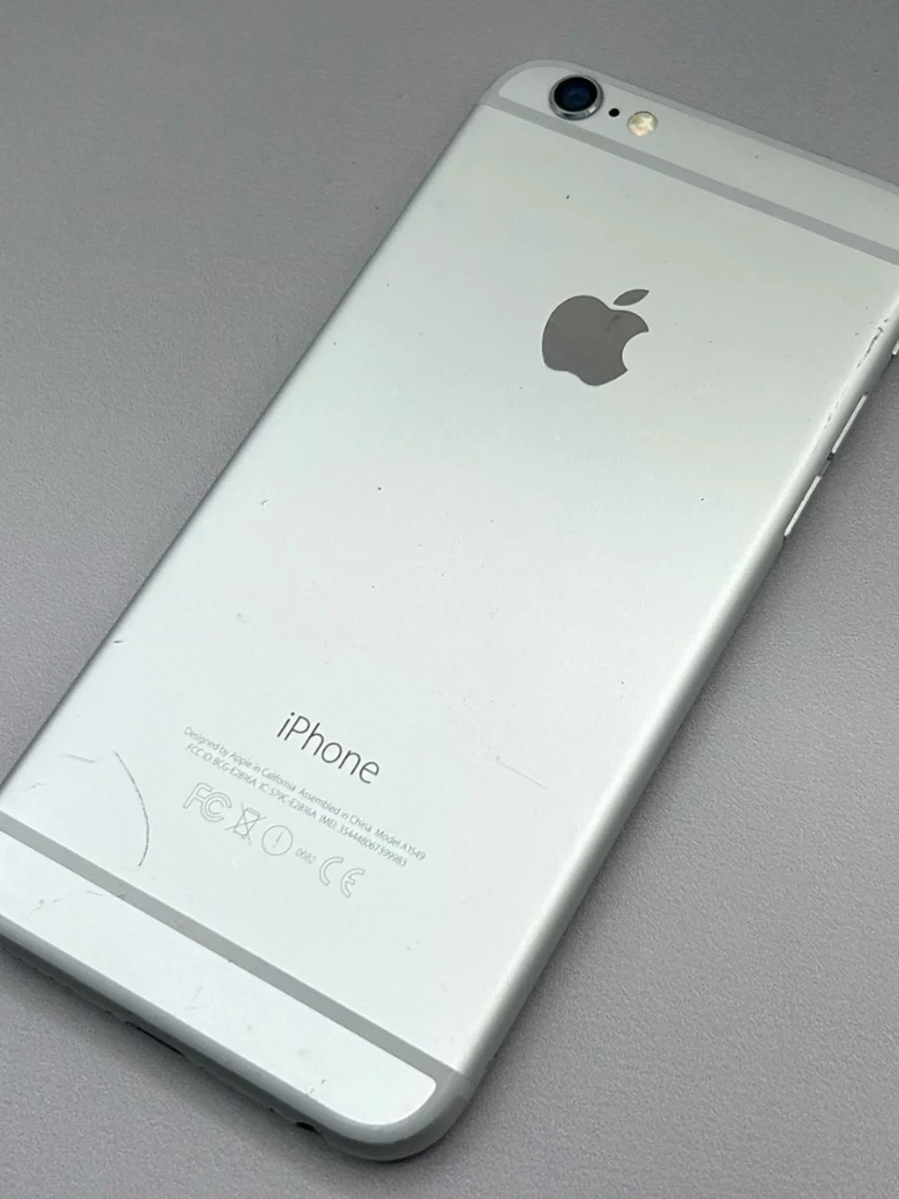 Apple iPhone 6 Silver Unlocked 16GB A1549 Excellent Battery & Condition